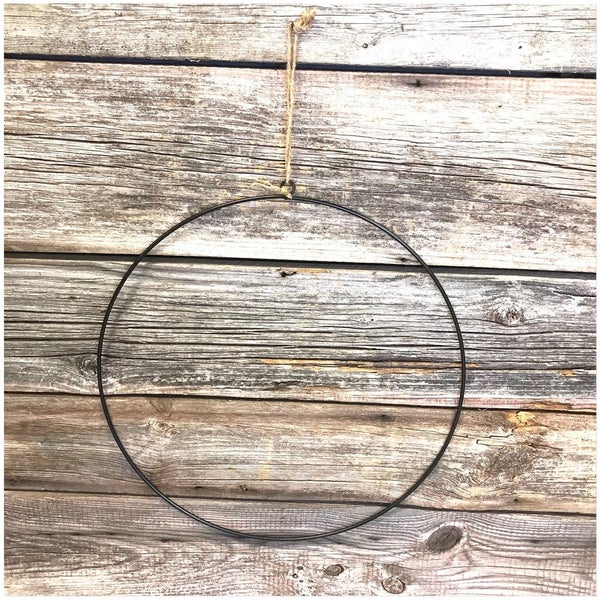 Ripustettava vanne 40 cm musta