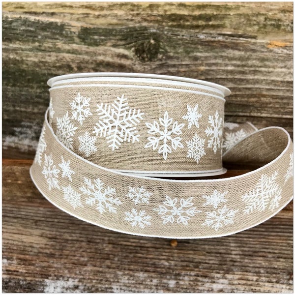 Pellavanauha Lumihiutale 1m x 40 mm