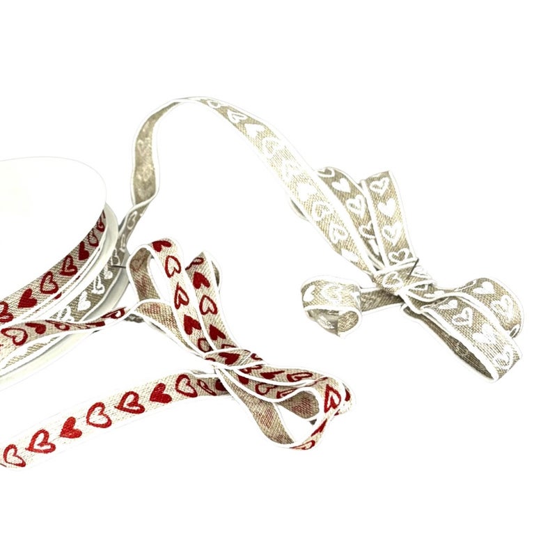 Pellavanauha pikku-syd&auml;n 1m x 10 mm